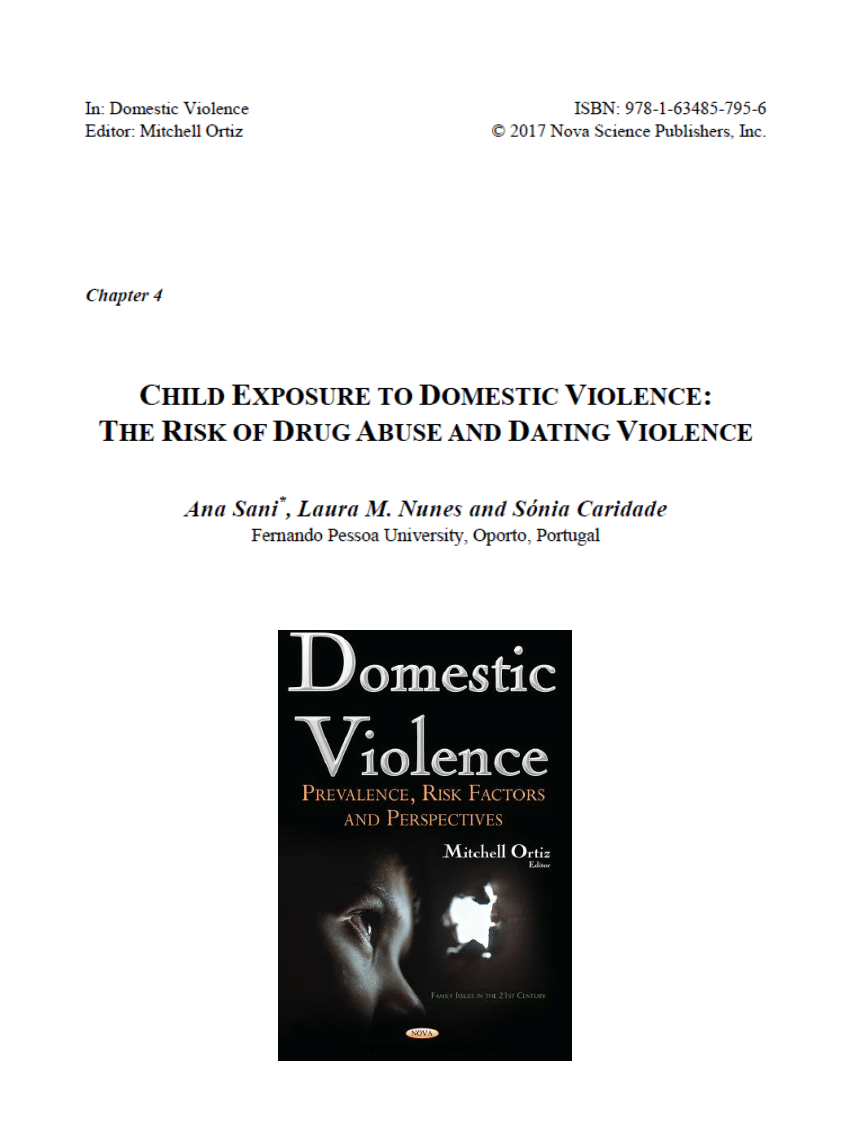 child exposure to domestic violence essay