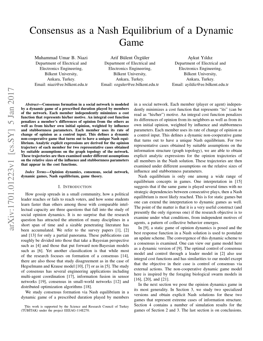 pdf-consensus-as-a-nash-equilibrium-of-a-dynamic-game