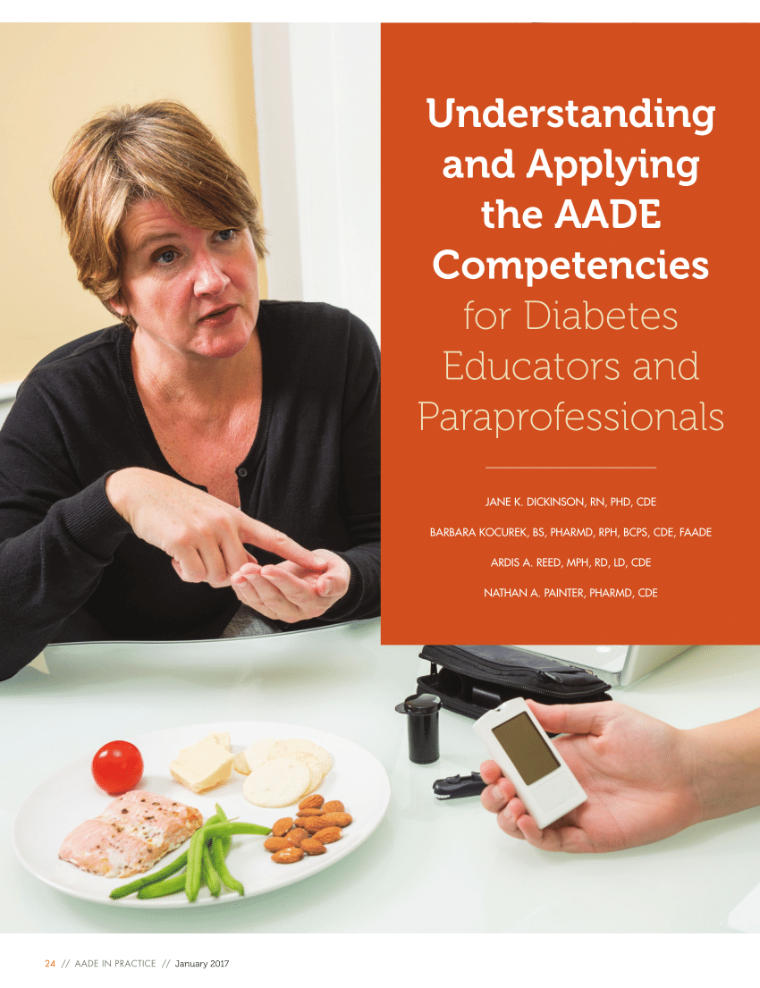 (PDF) Understanding and Applying the AADE Competencies for Diabetes