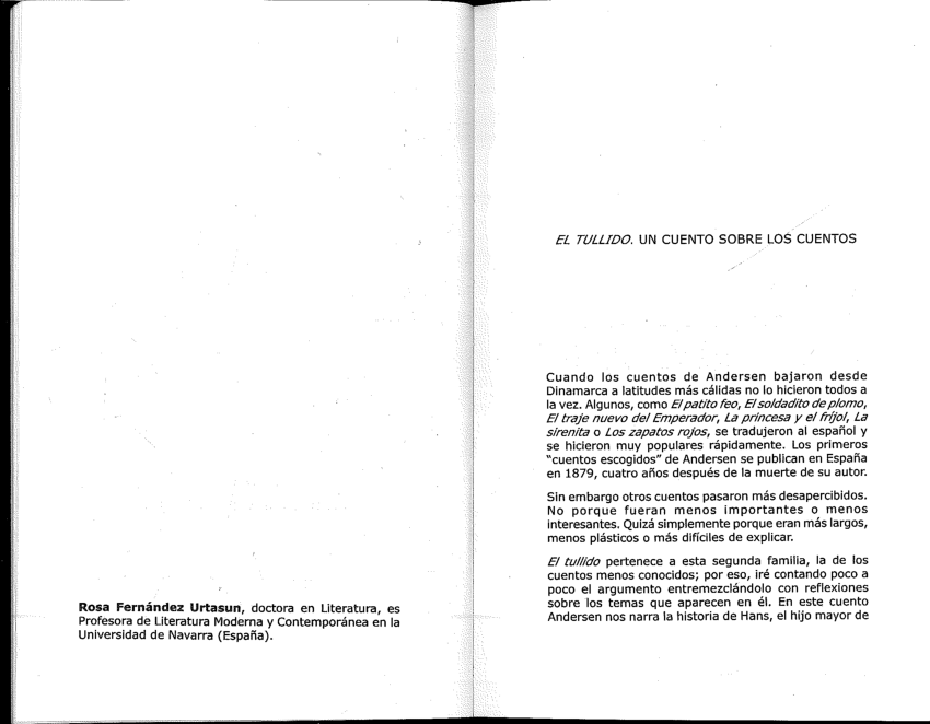 PDF) El tullido. Un cuento sobre los cuentos