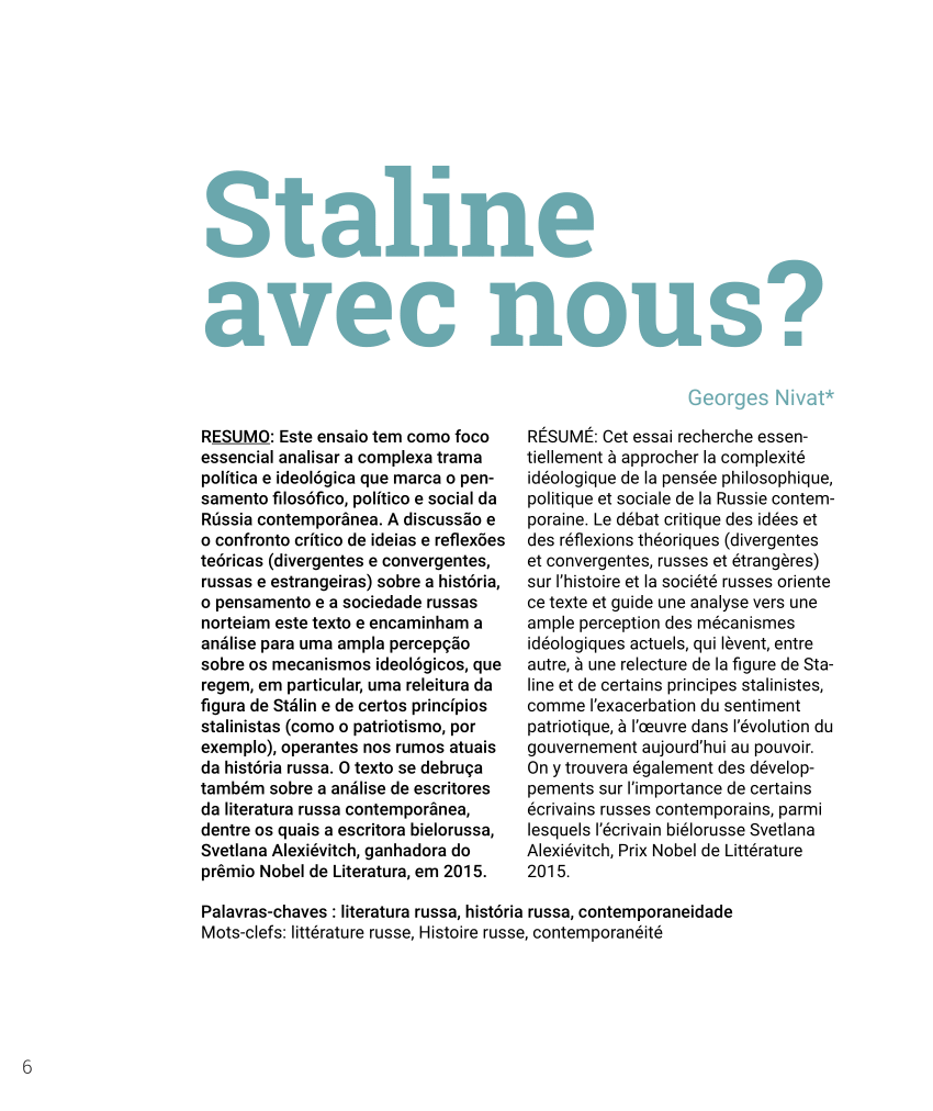 Pdf Staline Avec Nous