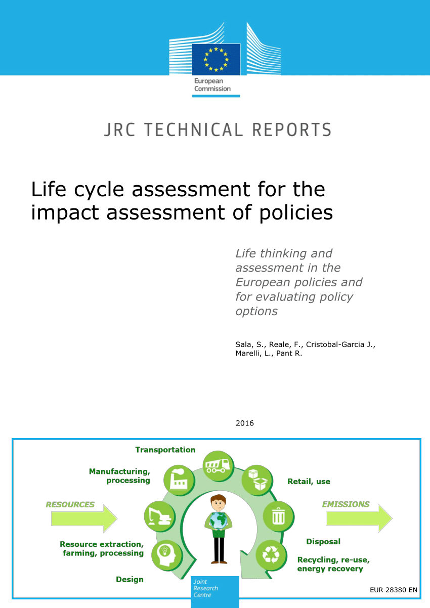PDF) Life cycle assessment for the impact assessment of policies
