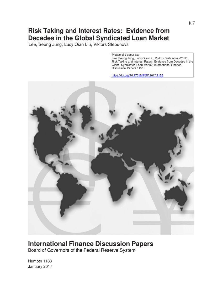 Pdf Risk Taking And Interest Rates Evidence From Decades In The