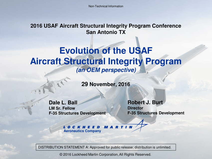 (PDF) Evolution of the USAF Aircraft Structural Integrity Program (an