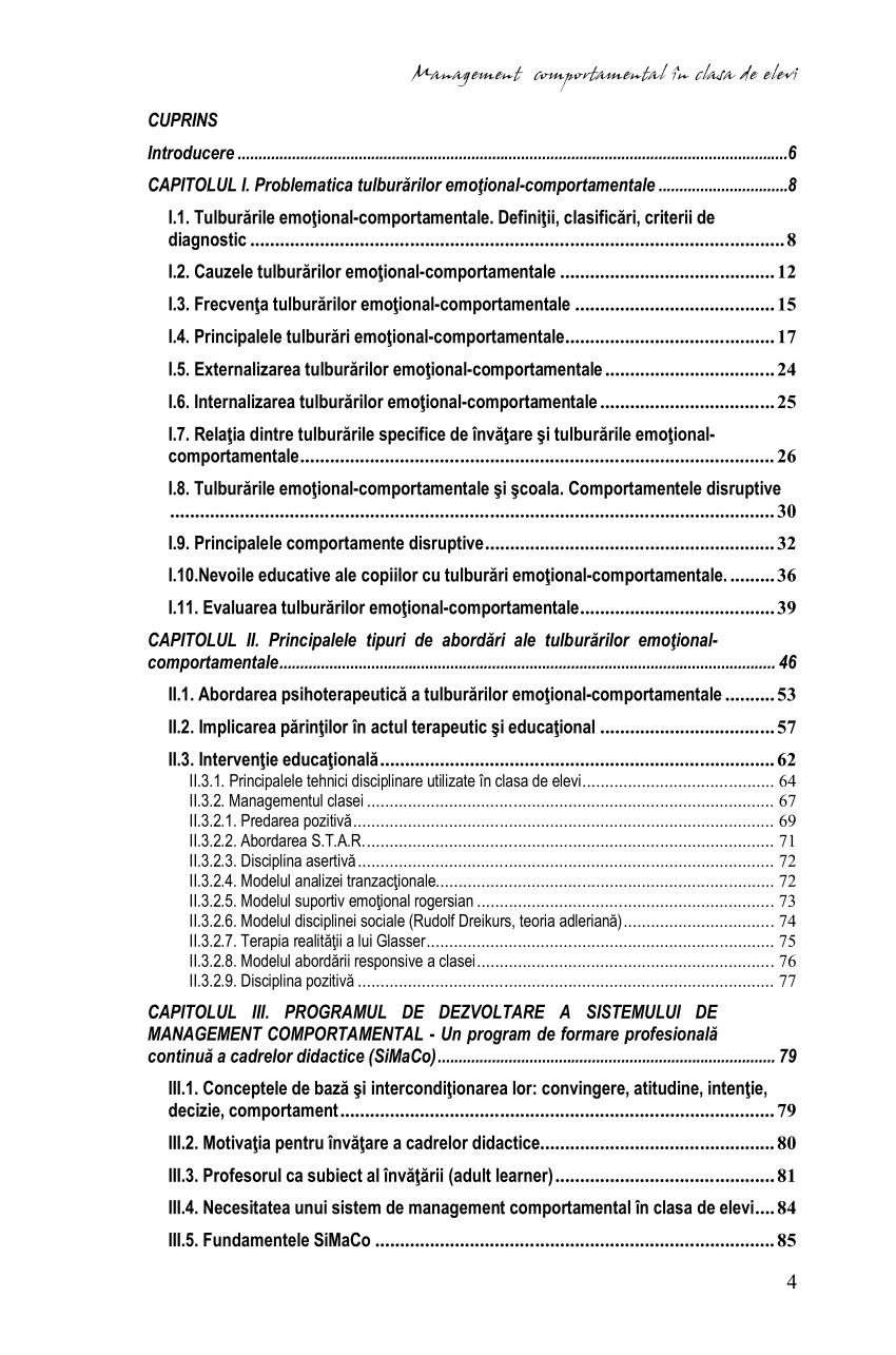 Skepticism excitation Literature PDF) Management comportamental in clasa de elevi