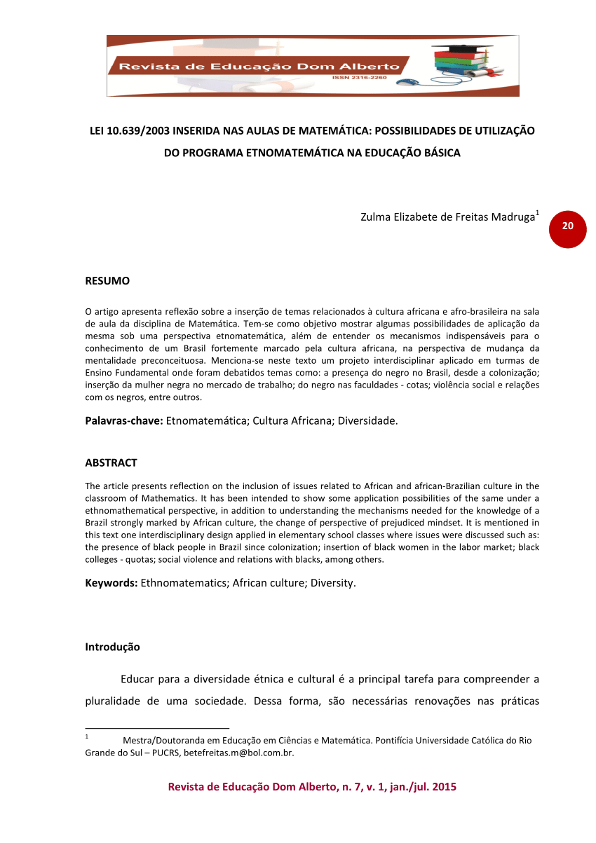 PDF) OS JOGOS AFRICANOS SHISIMA E IGBA-ITA NO ENSINO DE MATEMÁTICA