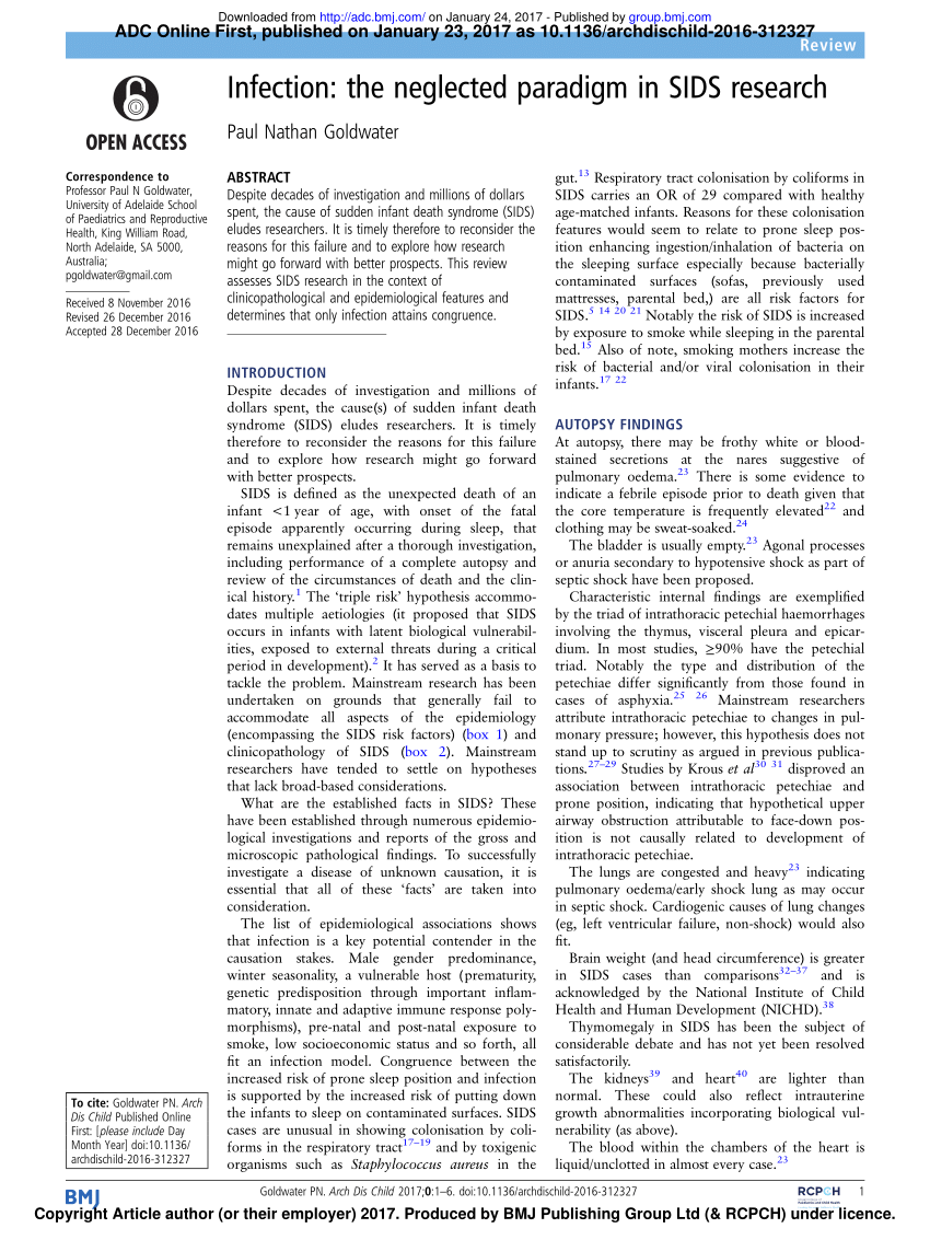 sids research article