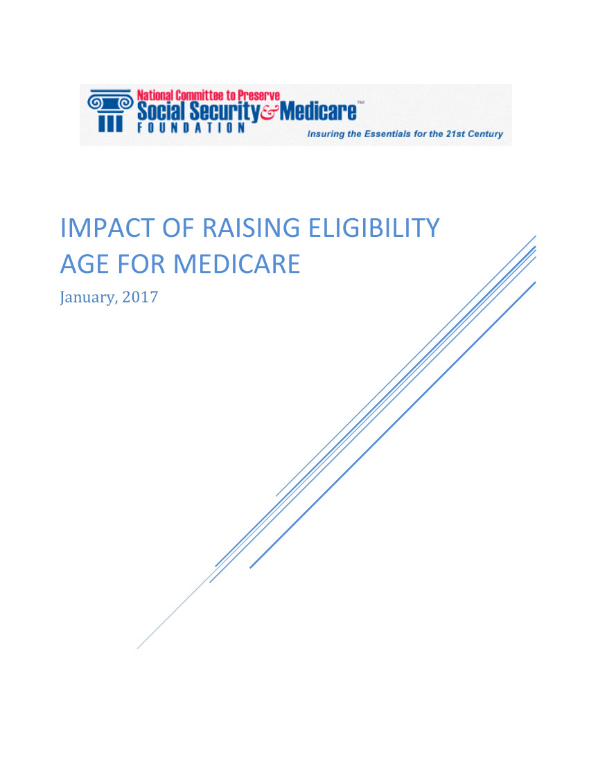(PDF) Impact of Raising Eligibility Age for Medicare