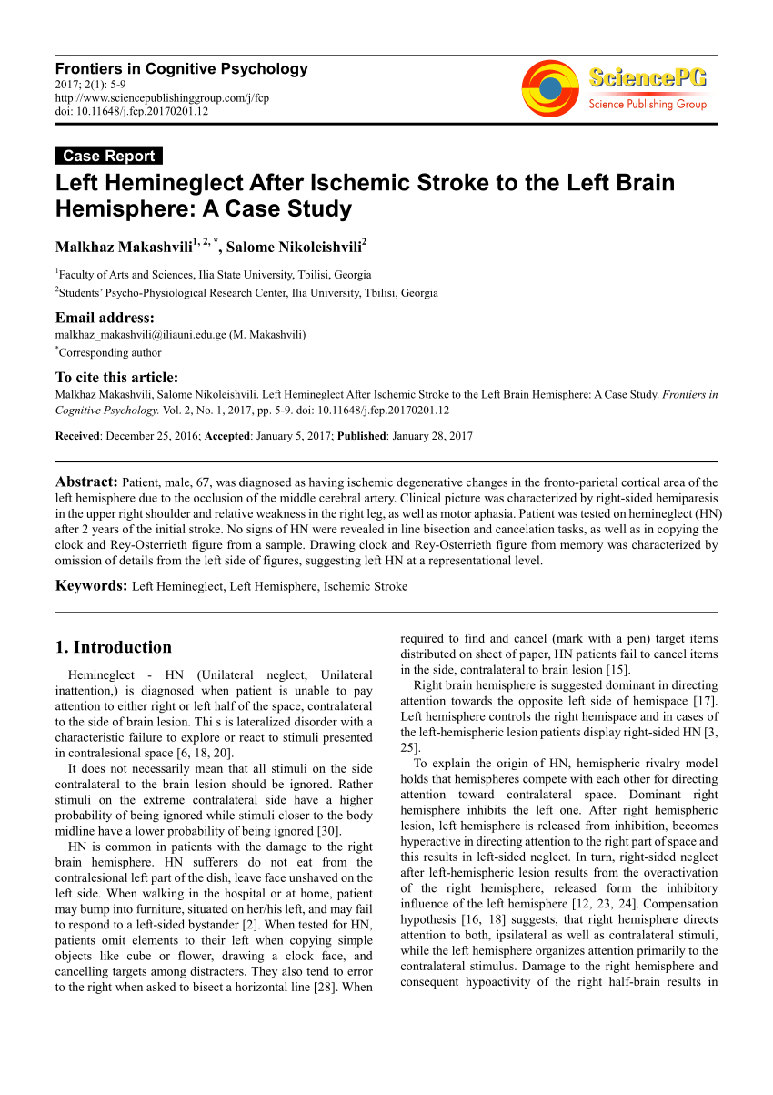 stroke patient case study