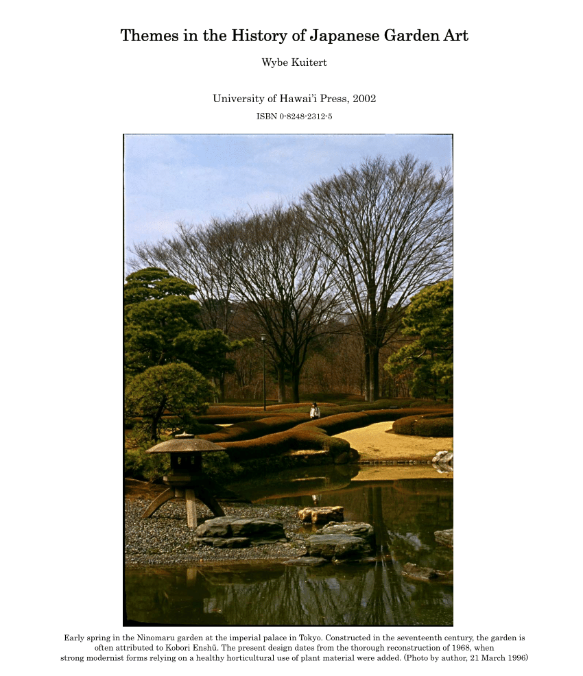 Pdf Themes In The History Of Japanese Garden Art
