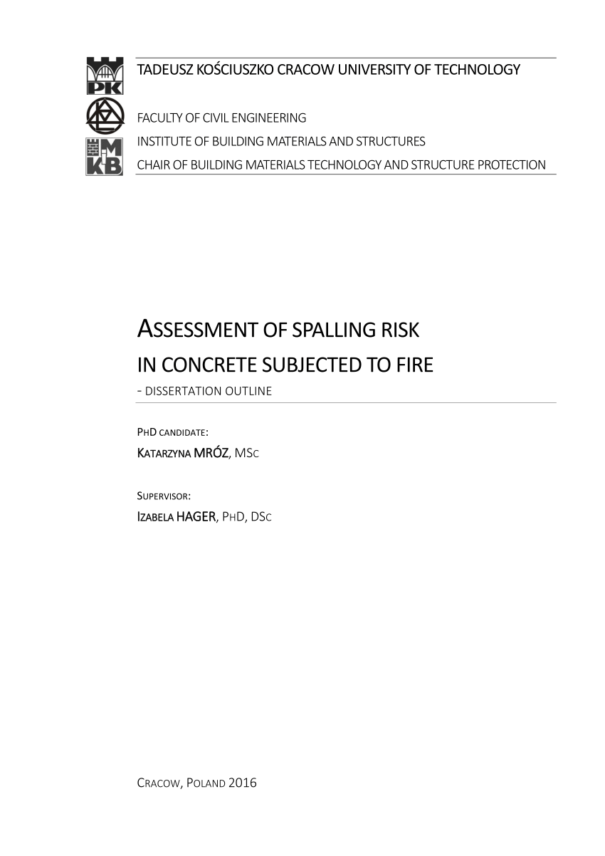Risk assessment examples — Faculty of Philosophy