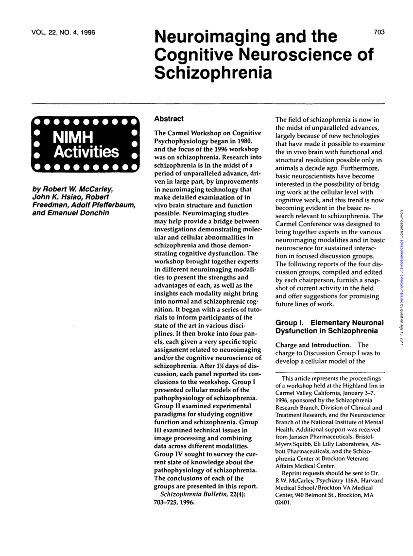 Qualitative Assessment Of Brain Morphology In Acute And Chronic