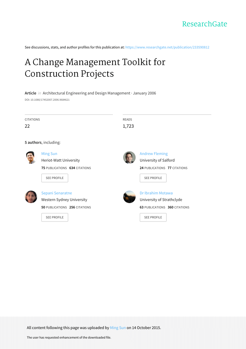 pdf toolkit for project management