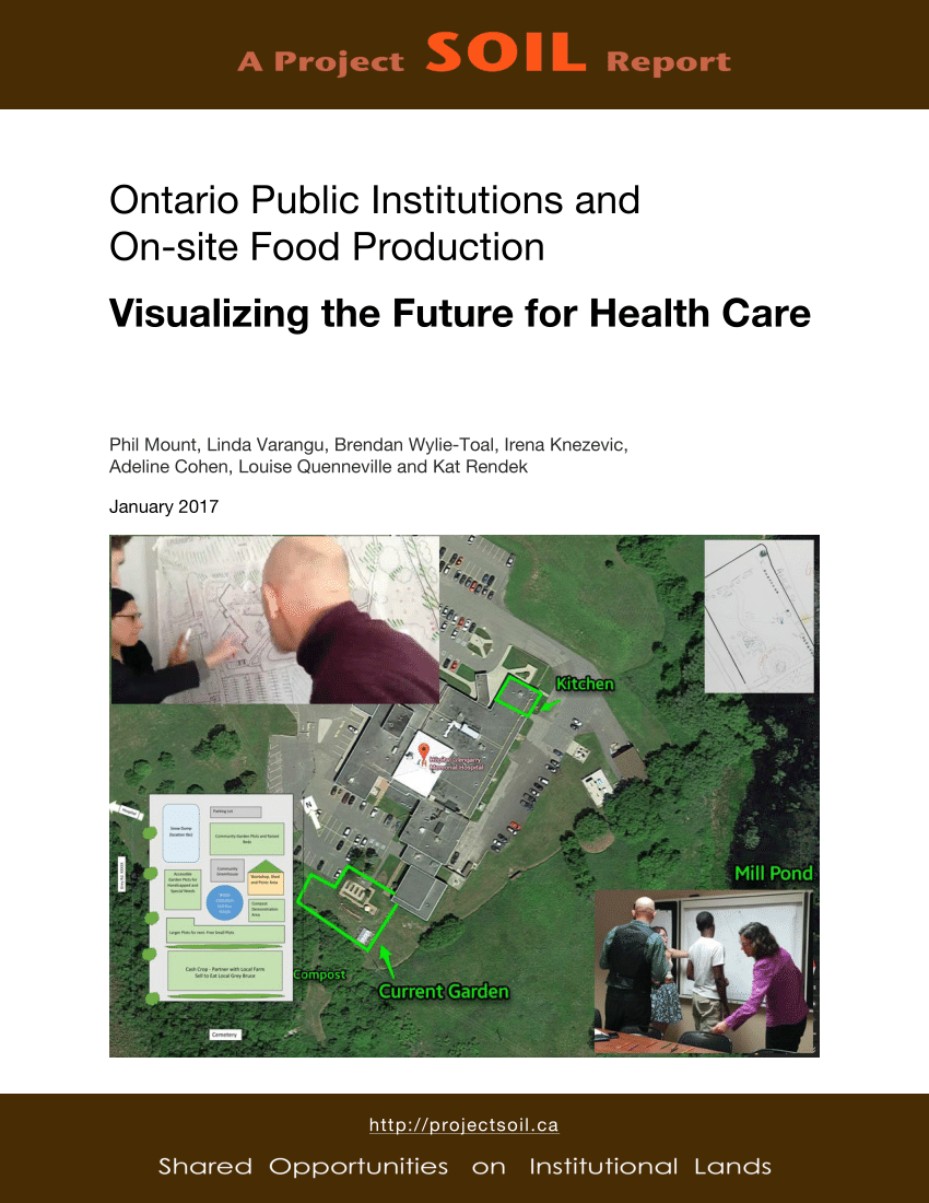 PDF) Ontario Public Institutions and On-site Food Production ...