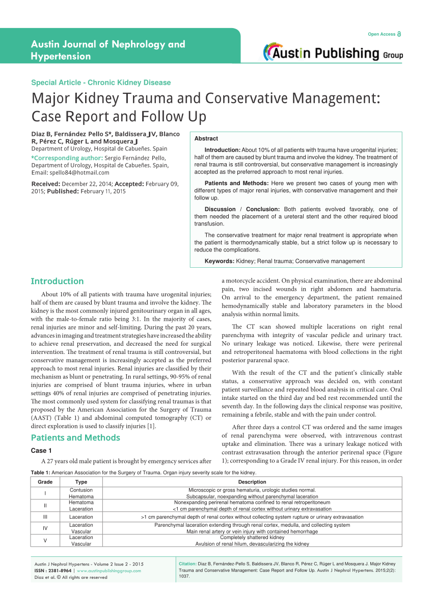 (PDF) Austin Journal of Nephrology and Hypertension