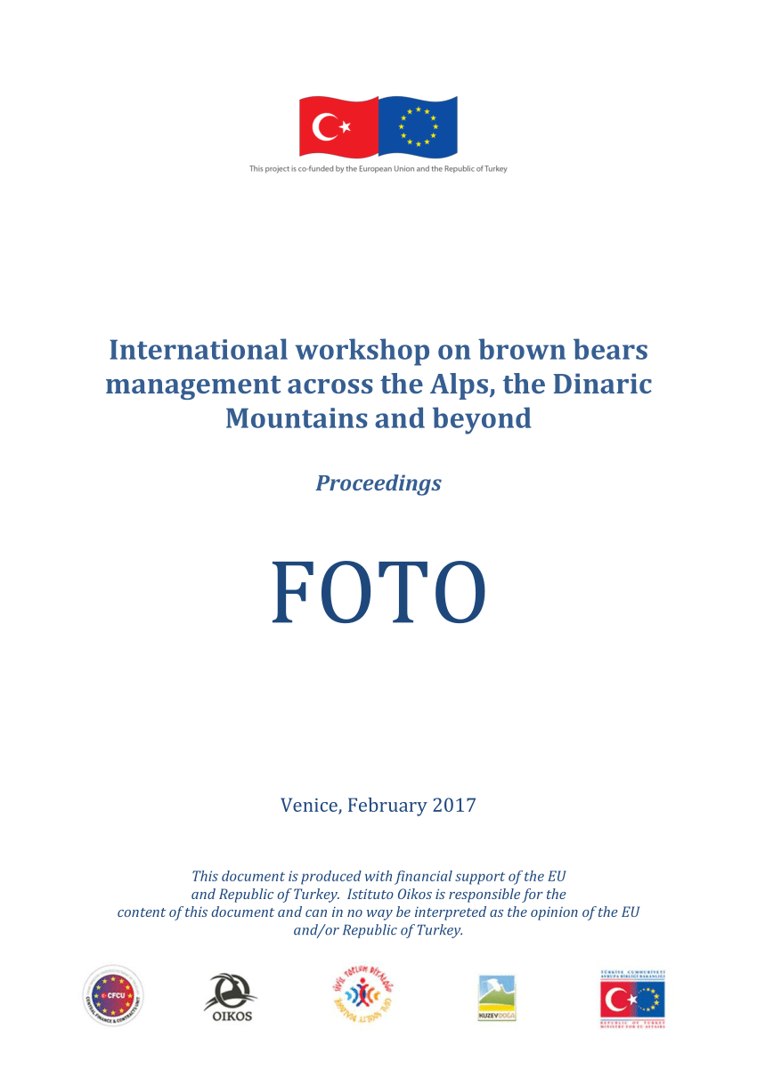 Brown Bears (Ursus arctos) in Europe: Brief fact sheet - EuroNatur