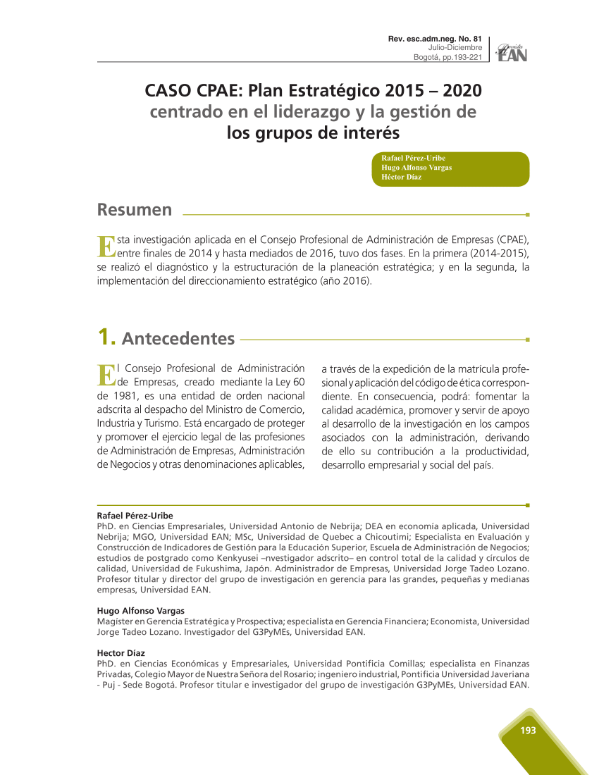 PDF) Aproximación Prospectiva - Competencias Del Ingeniero Aeronáutico –  Caso De Estudio Colombia