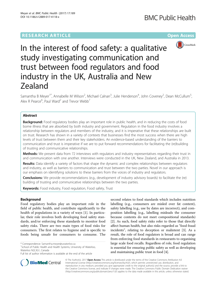 Food Safety News - 11/14/2023 FSA research reveals the scale of