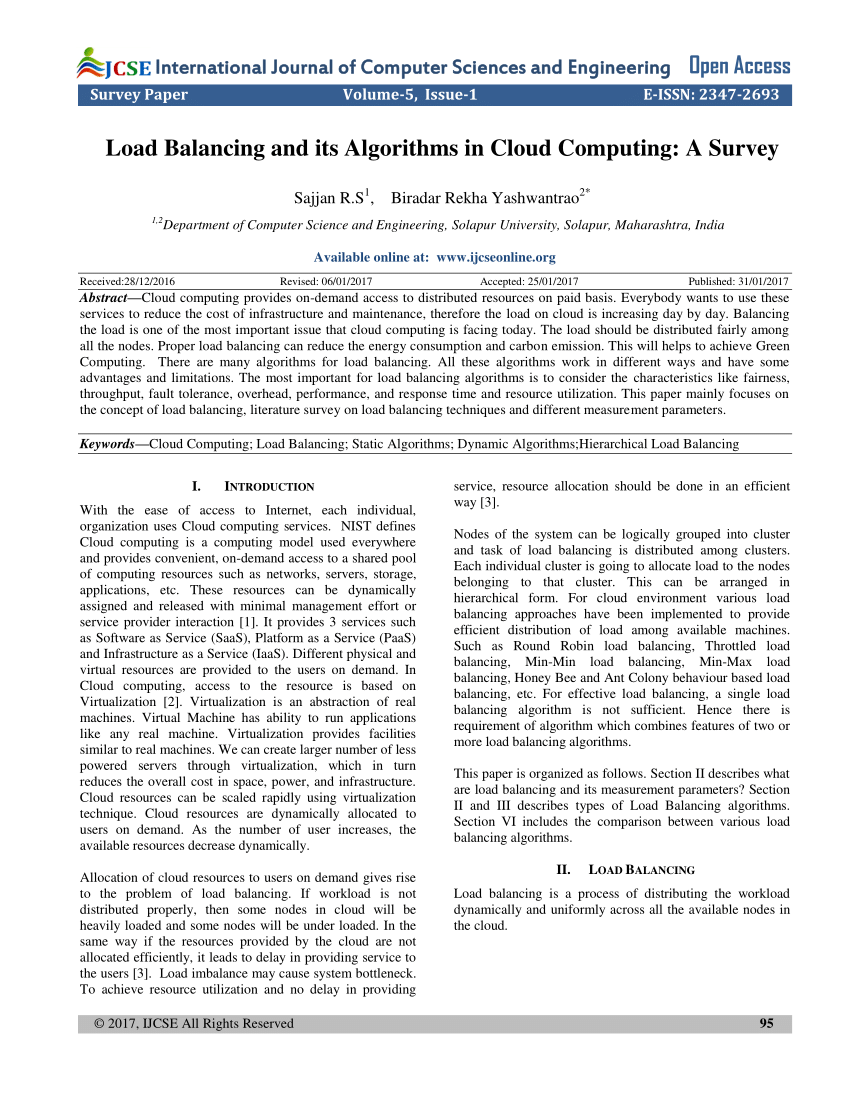 phd thesis on load balancing in cloud computing