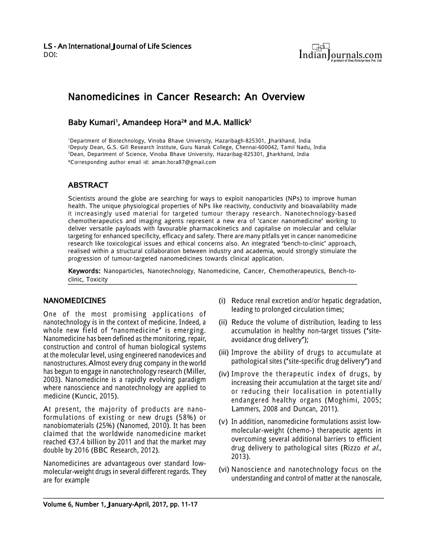 cancer research pdf