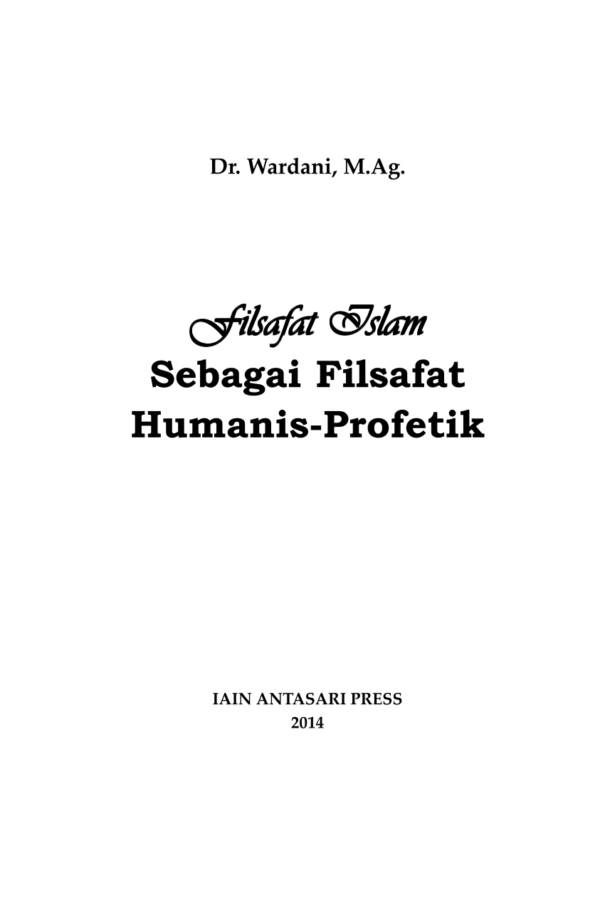filsafat islam pdf