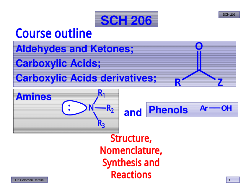 (PDF) SCH 206 LECTURE NOTES