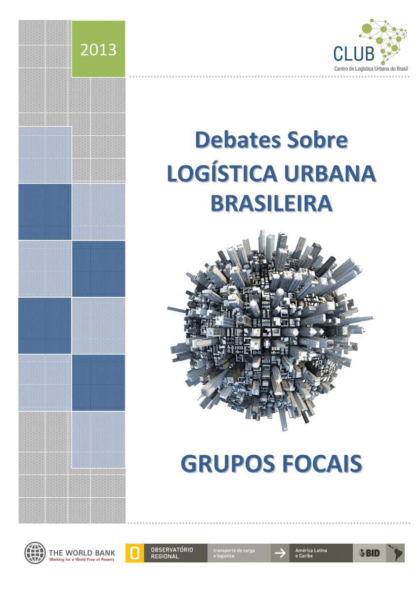 PDF) Debates sobre Logística Urbana Brasileira: Grupos Focais