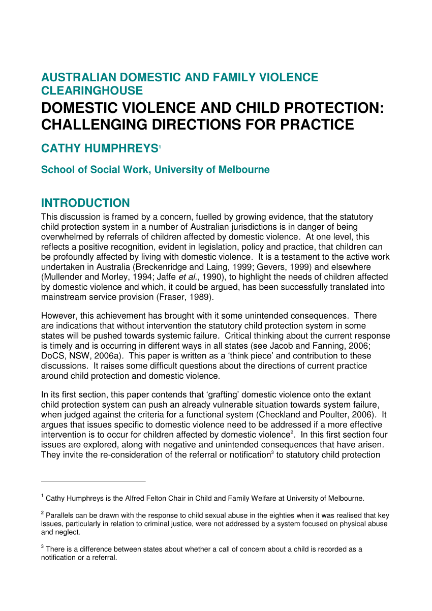 essay on domestic violence in families