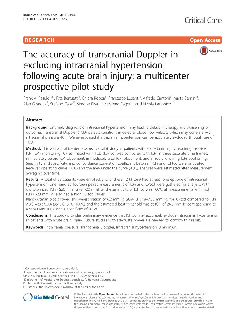 transcranial doppler guidelines