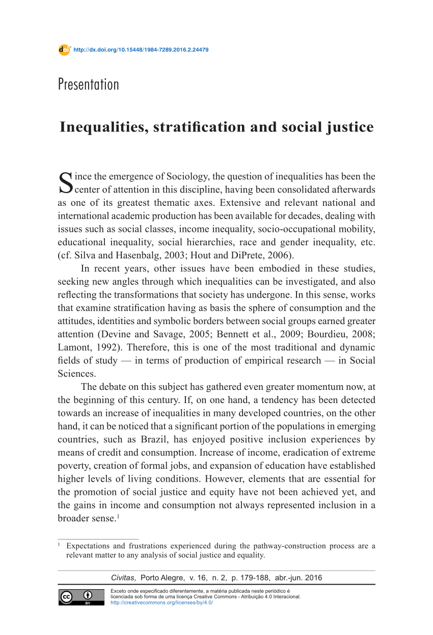 social injustice and class inequality essay
