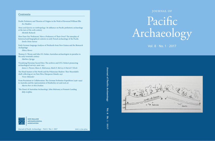 Pdf Special Edited Issue Of The Journal Of Pacific Archaeology On The History Of Archaeology 