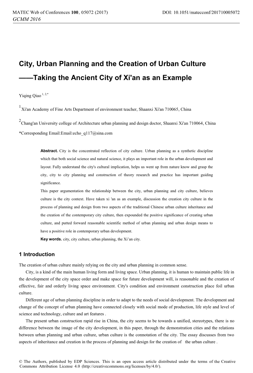 essay on origin of cities