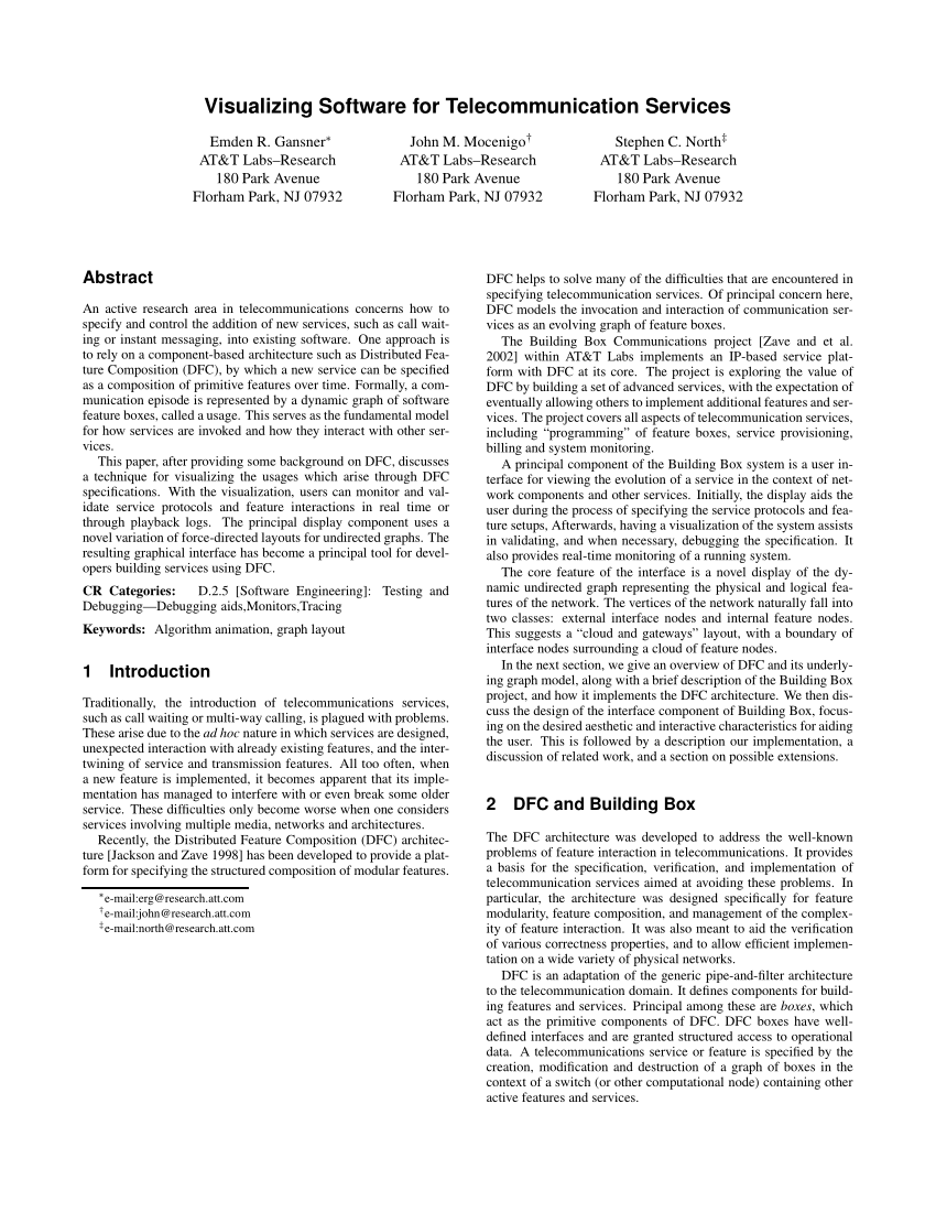 thesis in telecommunication industry