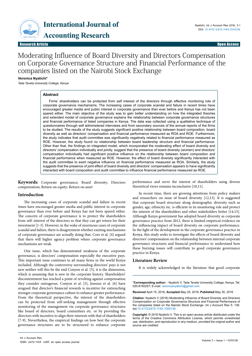 board diversity thesis