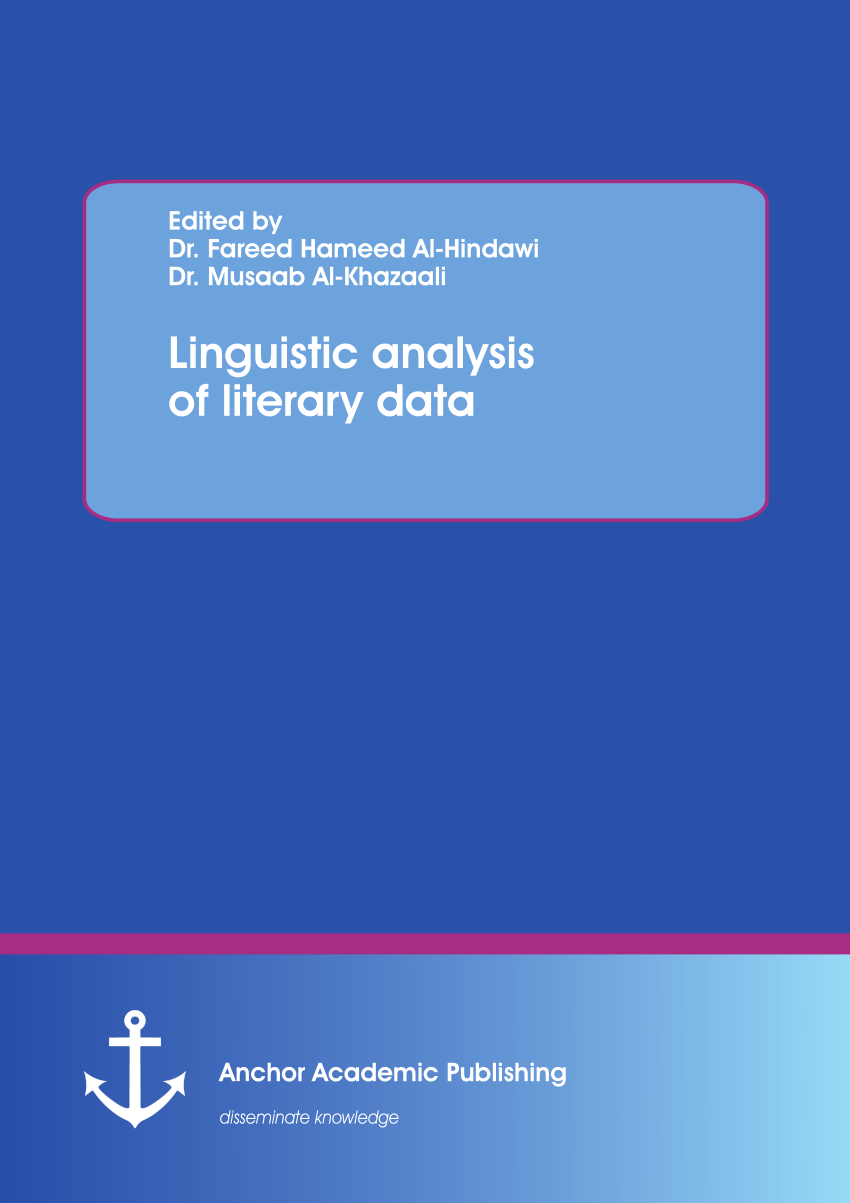 pdf-linguistic-analysis-of-literary-data