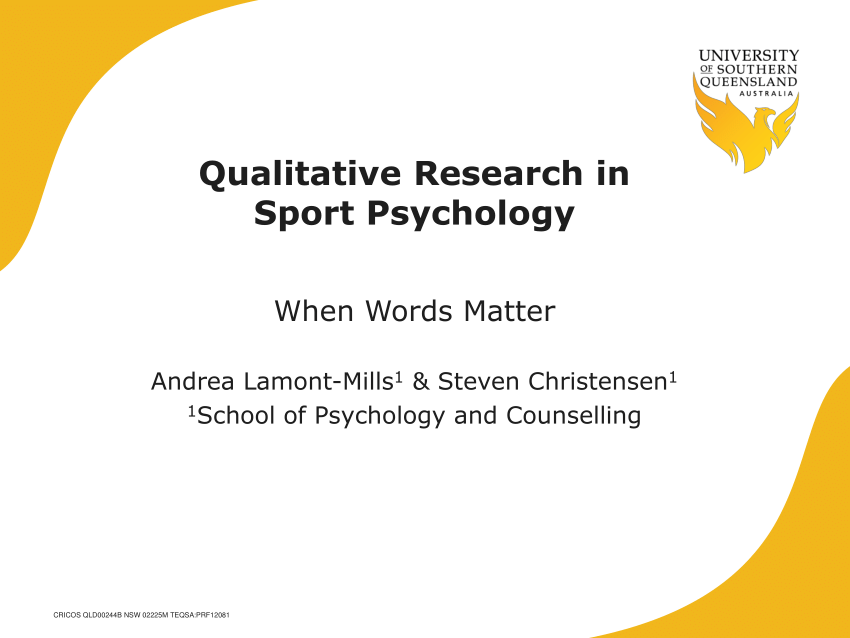 qualitative research advantages in sport