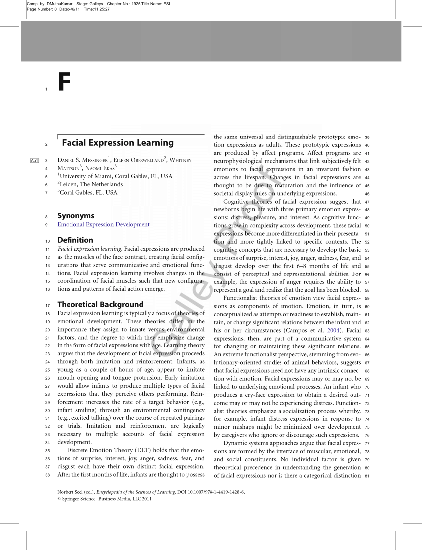 PDF Facial Expression   Largepreview 