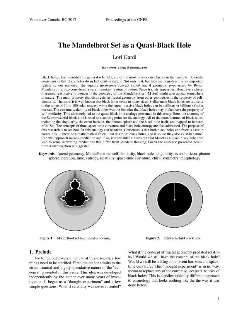 the black hole research paper
