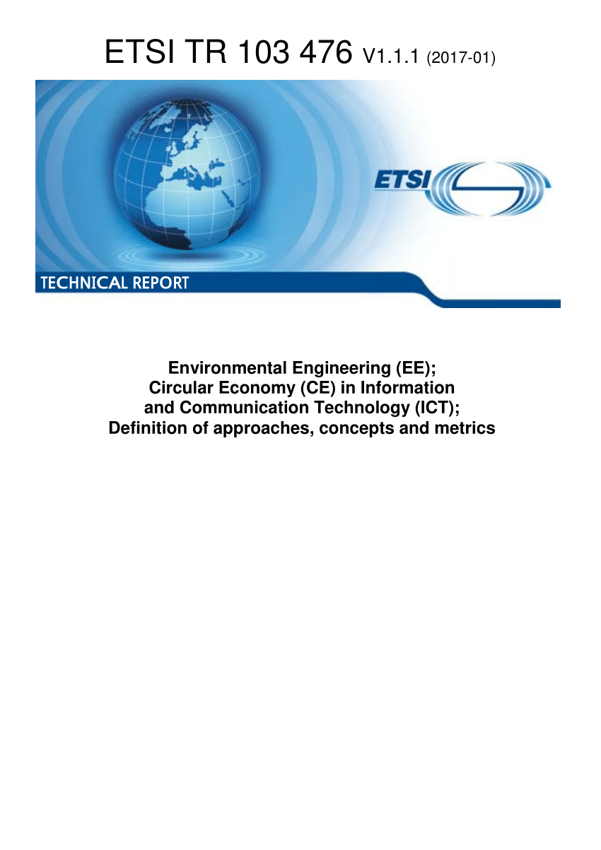PDF) Environmental Engineering (EE); Circular Economy (CE) in ...