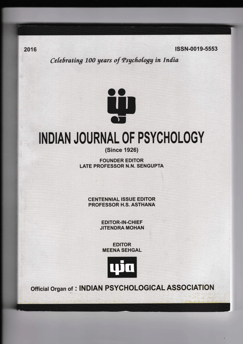 Psychology test in hindi pdf full