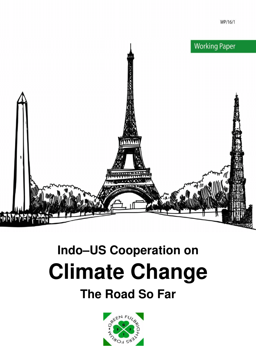 PDF) Indo-US Cooperation on Climate Change
