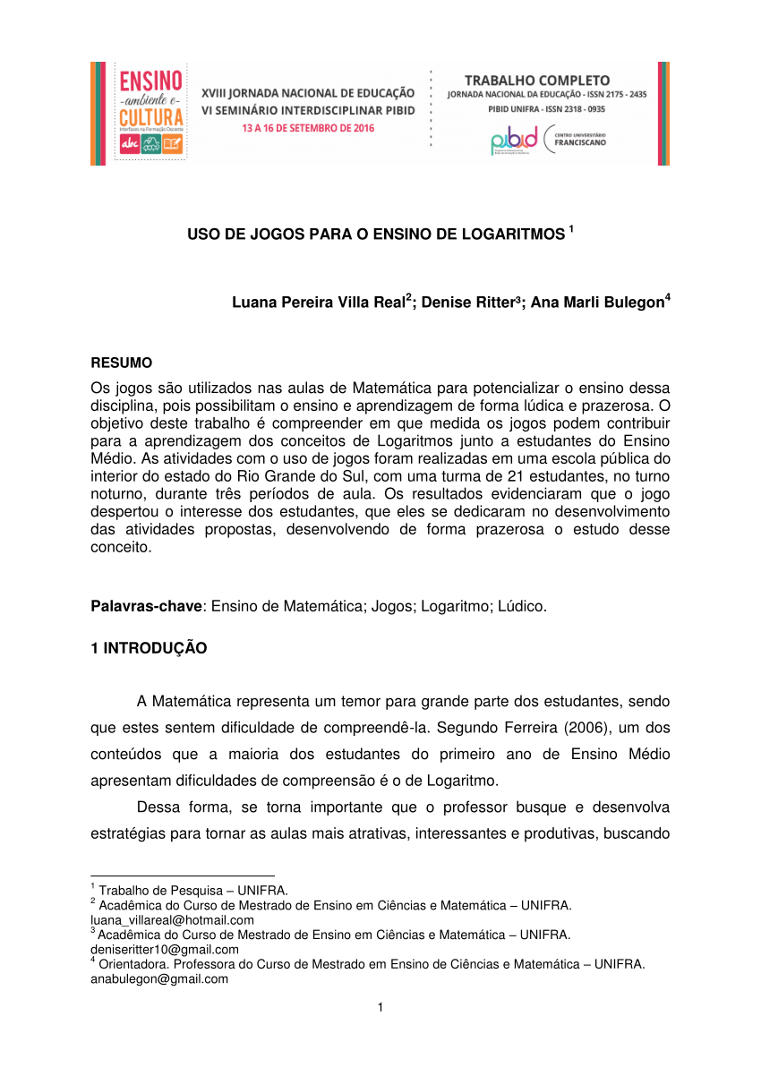 Jogos Matemáticos - 2º Ano do Ensino Fundamental - Villa