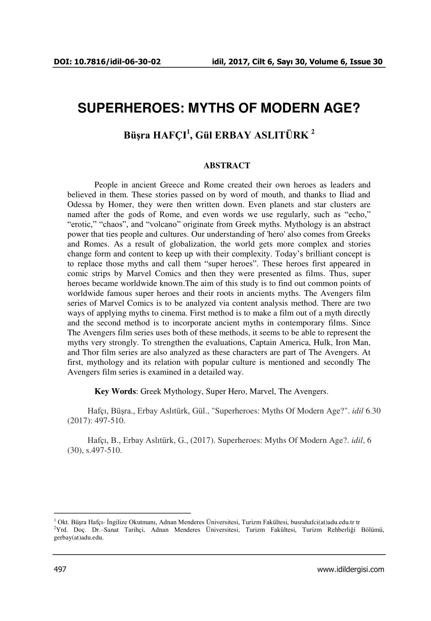pdf superheroes myths of modern age