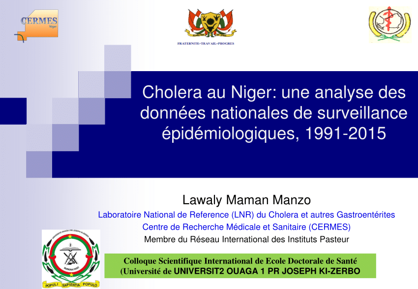 Pdf Cholera Au Niger Une Analyse Des Donnees Nationales De Surveillance Epidemiologiques 1991 15