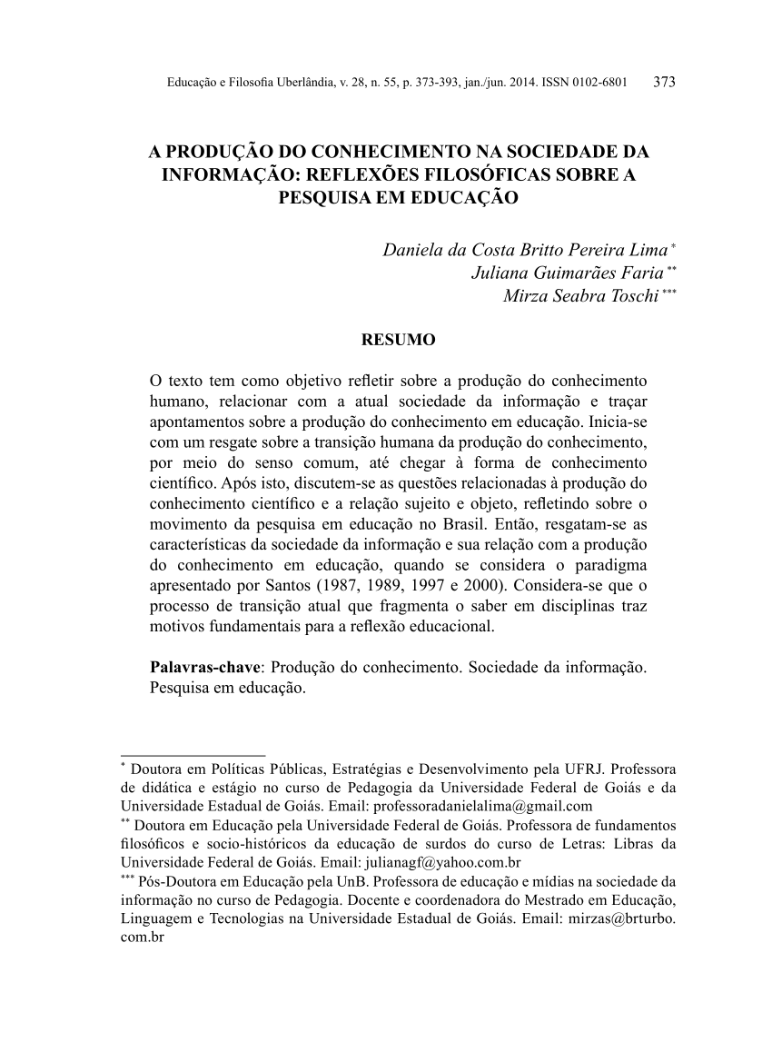 PDF) A produção do conhecimento nas ciências da comunicação 2