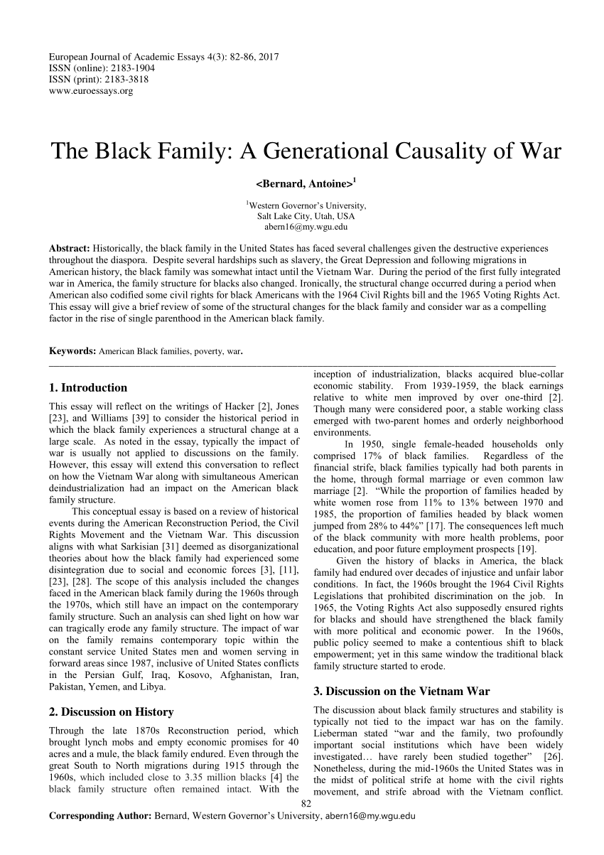 family structure essay