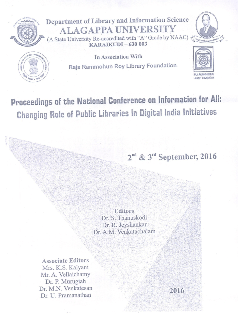 (PDF) Information for AllChanging role of Public Libraries in Digital