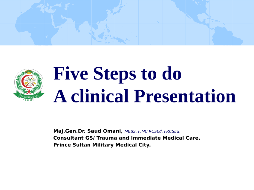 are clinical presentation