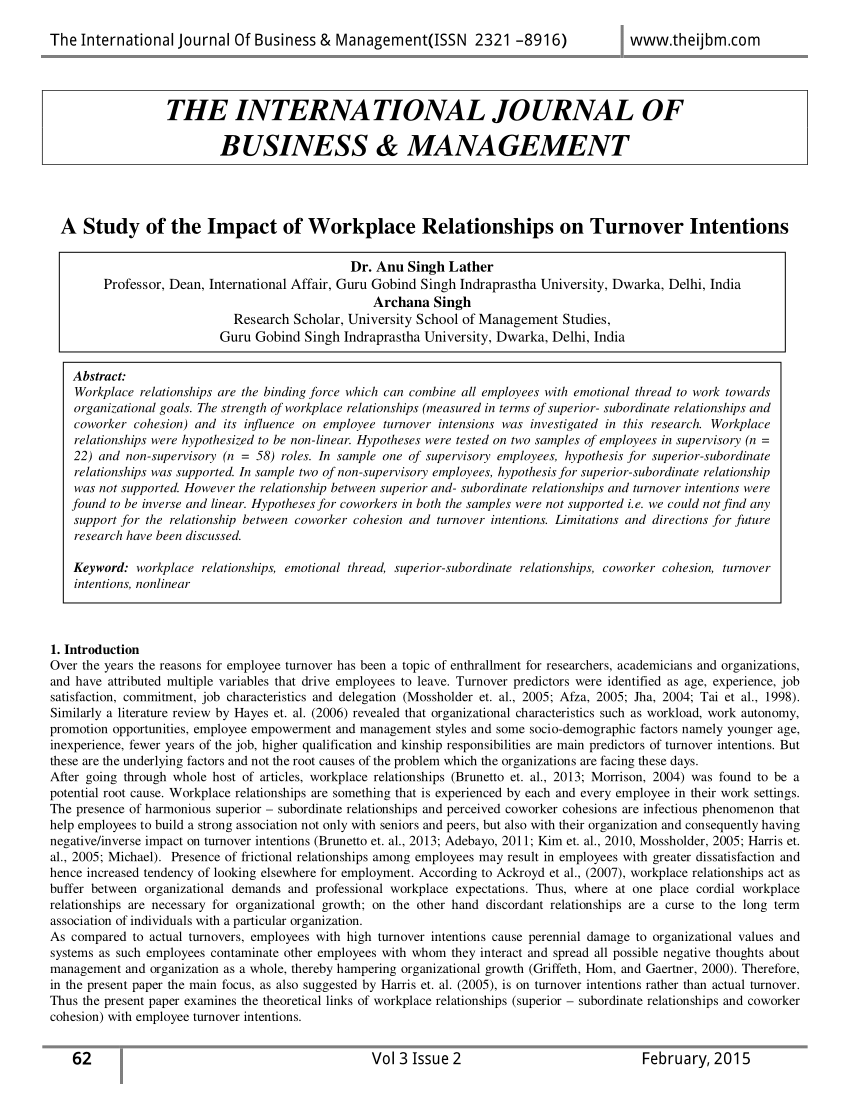 research papers about business management