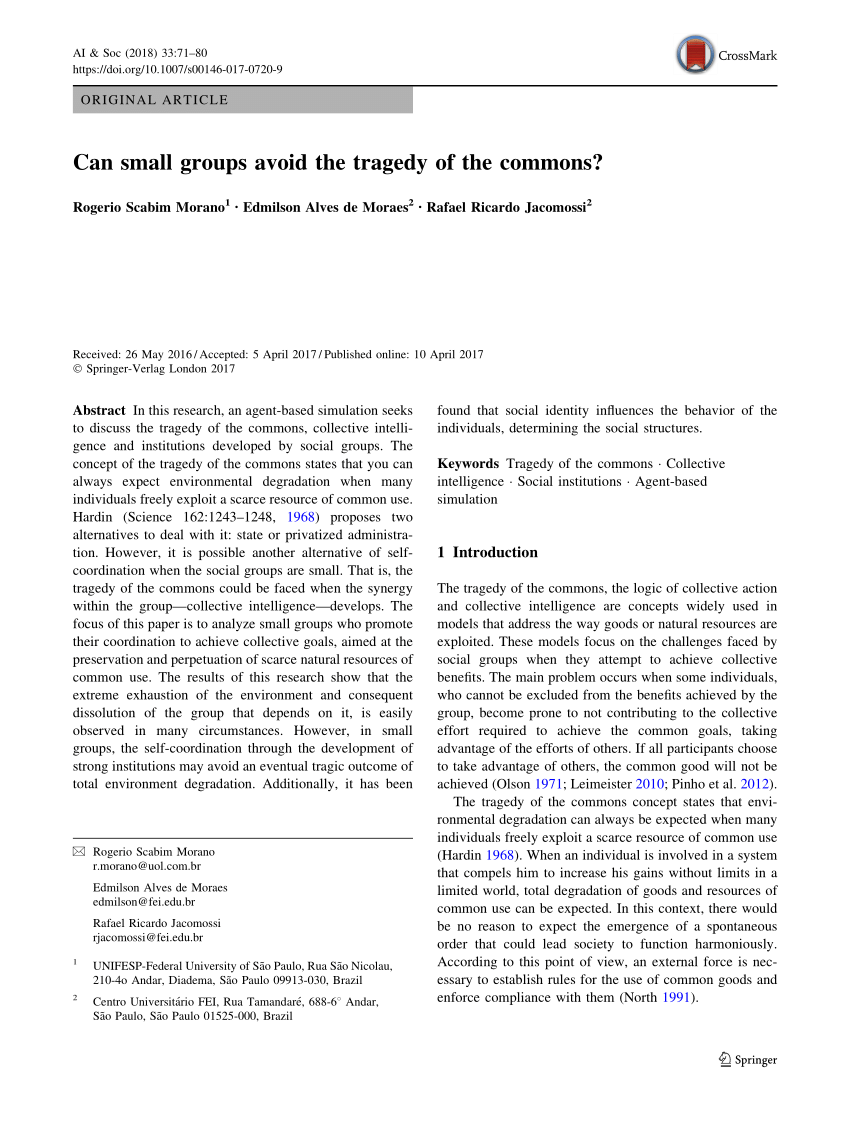 Tragedy Of The Commons Article Questions And Answers 71+ Pages Summary [1.5mb] - Latest Update 